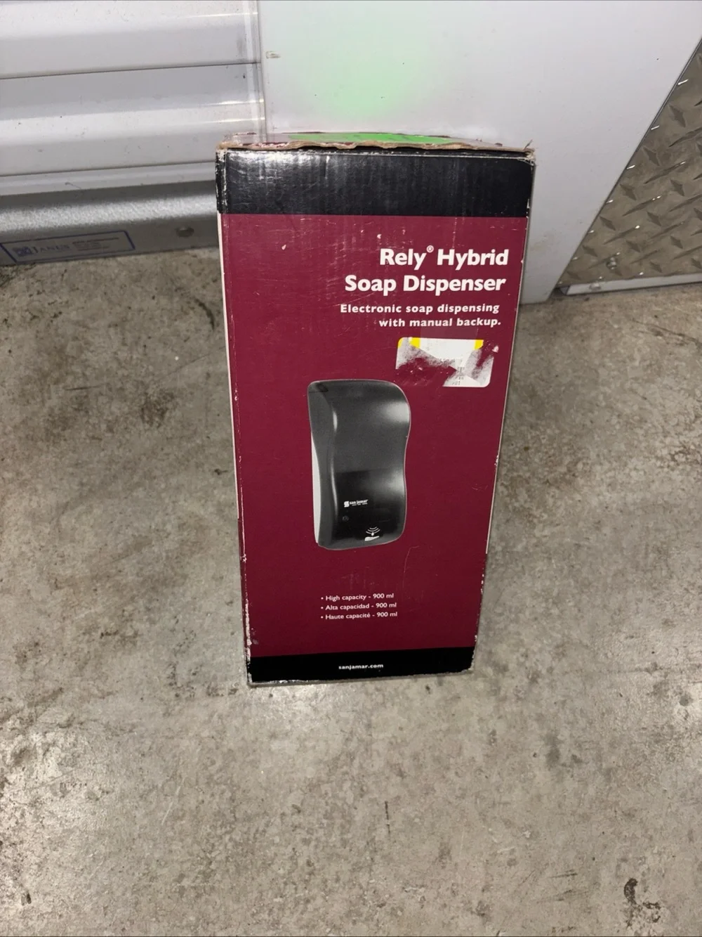 Rely Hybrid Soap Dispenser - Black